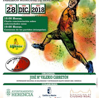 JUEGA POR LAS ENFERMEDADES RARAS.-I ENCUENTRO BALONMANO BENÉFICO
